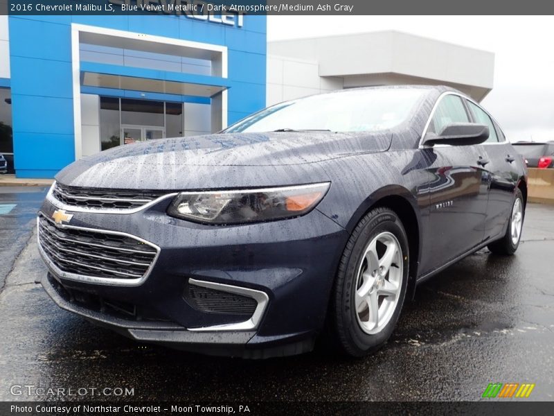 Blue Velvet Metallic / Dark Atmosphere/Medium Ash Gray 2016 Chevrolet Malibu LS
