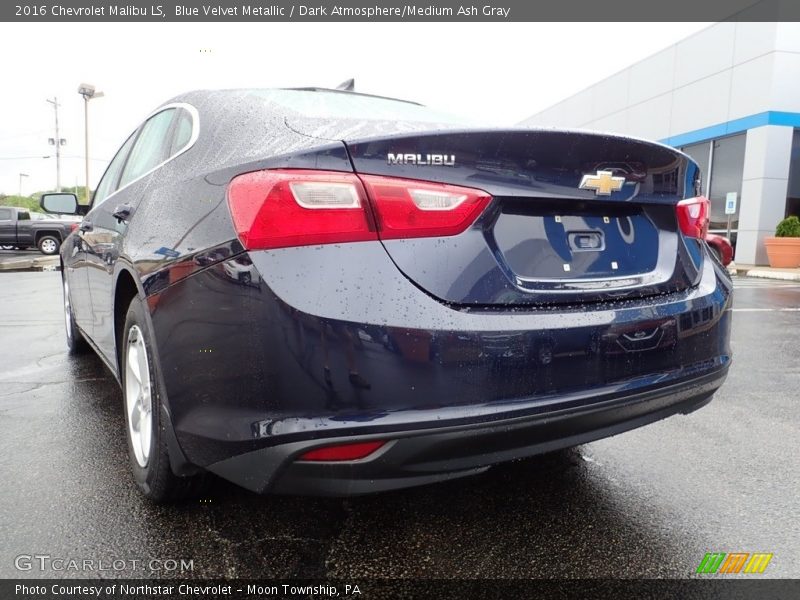 Blue Velvet Metallic / Dark Atmosphere/Medium Ash Gray 2016 Chevrolet Malibu LS