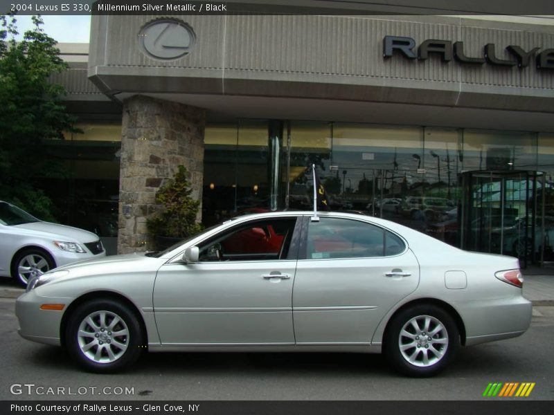 Millennium Silver Metallic / Black 2004 Lexus ES 330