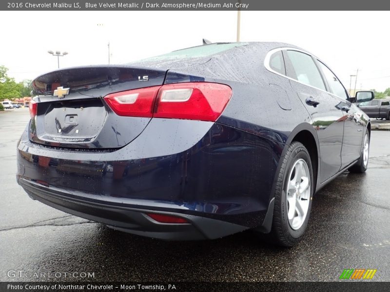 Blue Velvet Metallic / Dark Atmosphere/Medium Ash Gray 2016 Chevrolet Malibu LS