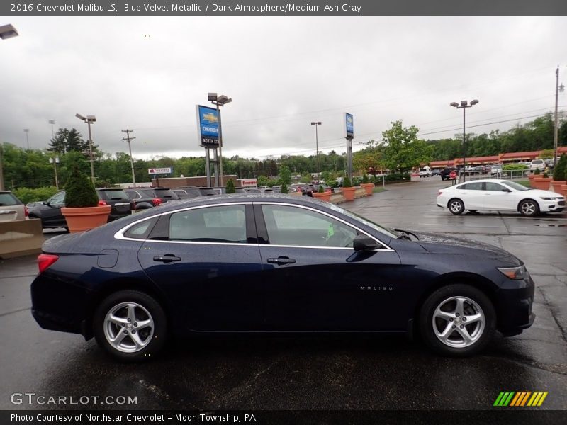 Blue Velvet Metallic / Dark Atmosphere/Medium Ash Gray 2016 Chevrolet Malibu LS