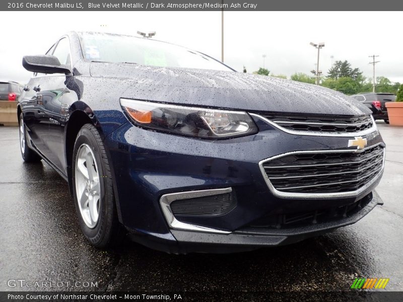 Blue Velvet Metallic / Dark Atmosphere/Medium Ash Gray 2016 Chevrolet Malibu LS