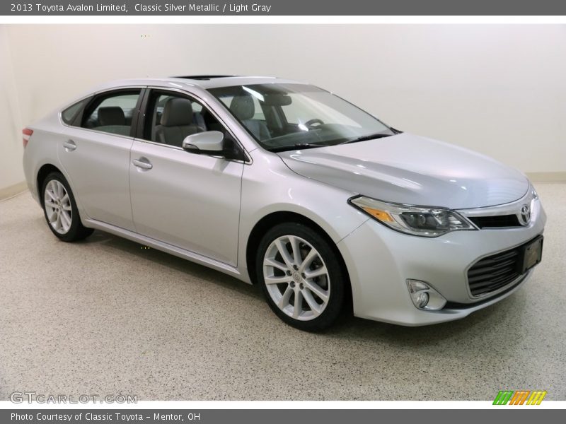 Classic Silver Metallic / Light Gray 2013 Toyota Avalon Limited