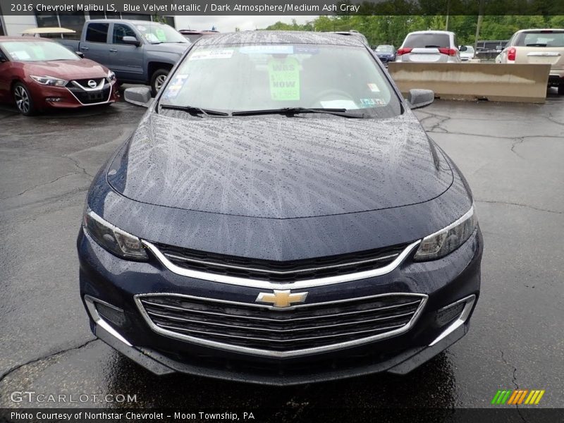 Blue Velvet Metallic / Dark Atmosphere/Medium Ash Gray 2016 Chevrolet Malibu LS