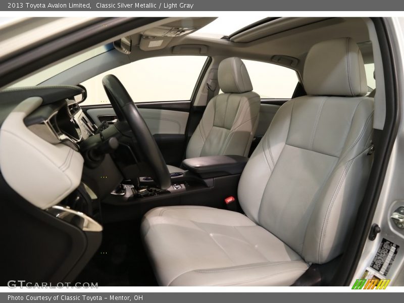Classic Silver Metallic / Light Gray 2013 Toyota Avalon Limited