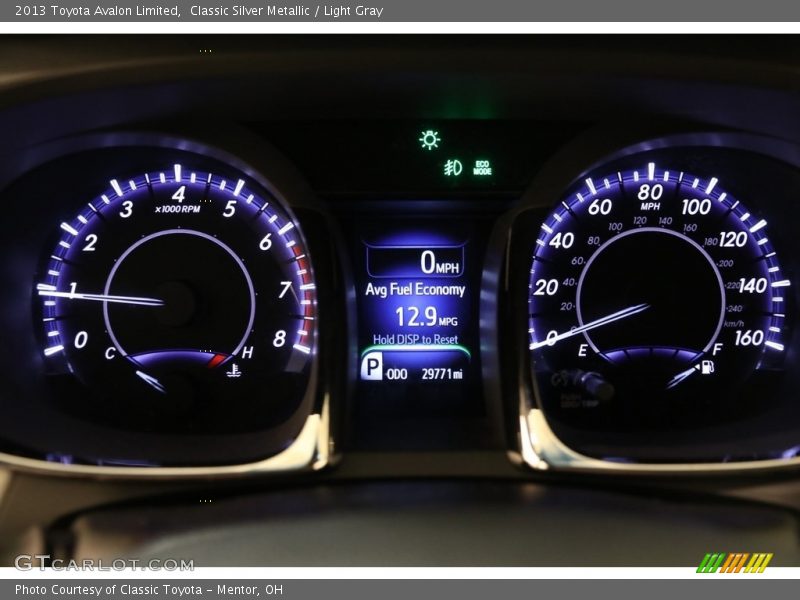 Classic Silver Metallic / Light Gray 2013 Toyota Avalon Limited