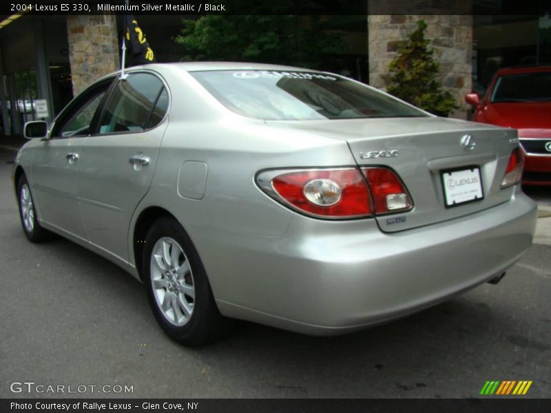 Millennium Silver Metallic / Black 2004 Lexus ES 330