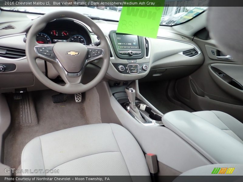 Blue Velvet Metallic / Dark Atmosphere/Medium Ash Gray 2016 Chevrolet Malibu LS