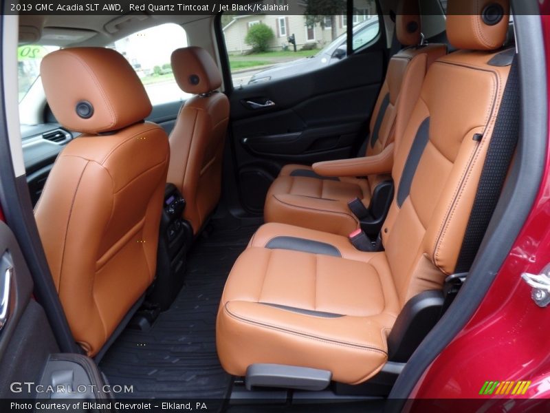 Red Quartz Tintcoat / Jet Black/Kalahari 2019 GMC Acadia SLT AWD