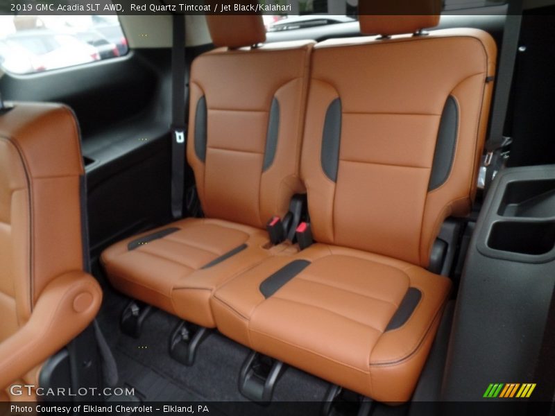 Red Quartz Tintcoat / Jet Black/Kalahari 2019 GMC Acadia SLT AWD
