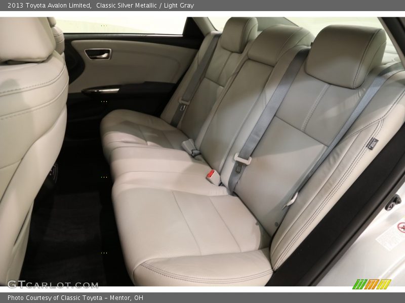Classic Silver Metallic / Light Gray 2013 Toyota Avalon Limited