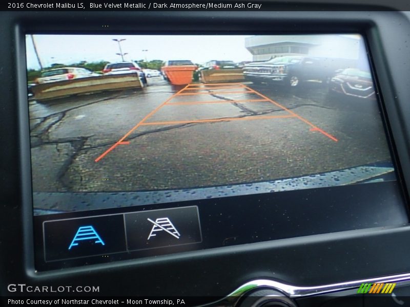 Blue Velvet Metallic / Dark Atmosphere/Medium Ash Gray 2016 Chevrolet Malibu LS