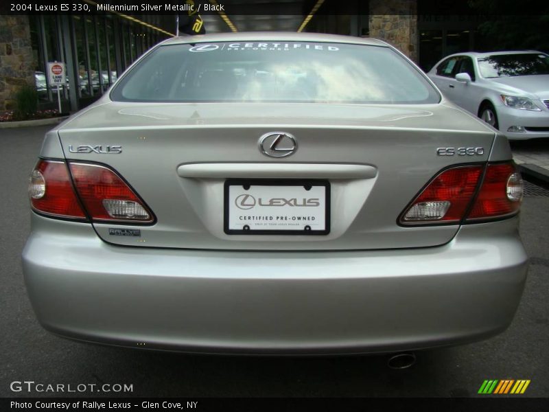 Millennium Silver Metallic / Black 2004 Lexus ES 330