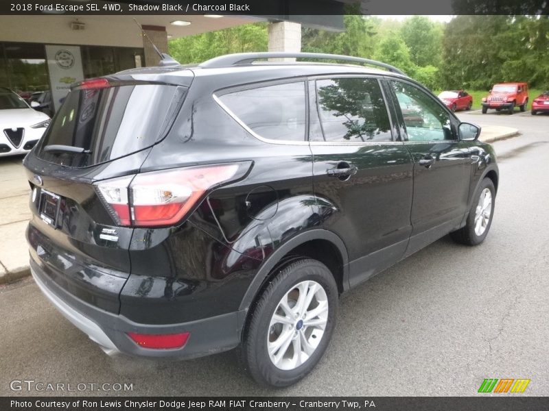 Shadow Black / Charcoal Black 2018 Ford Escape SEL 4WD