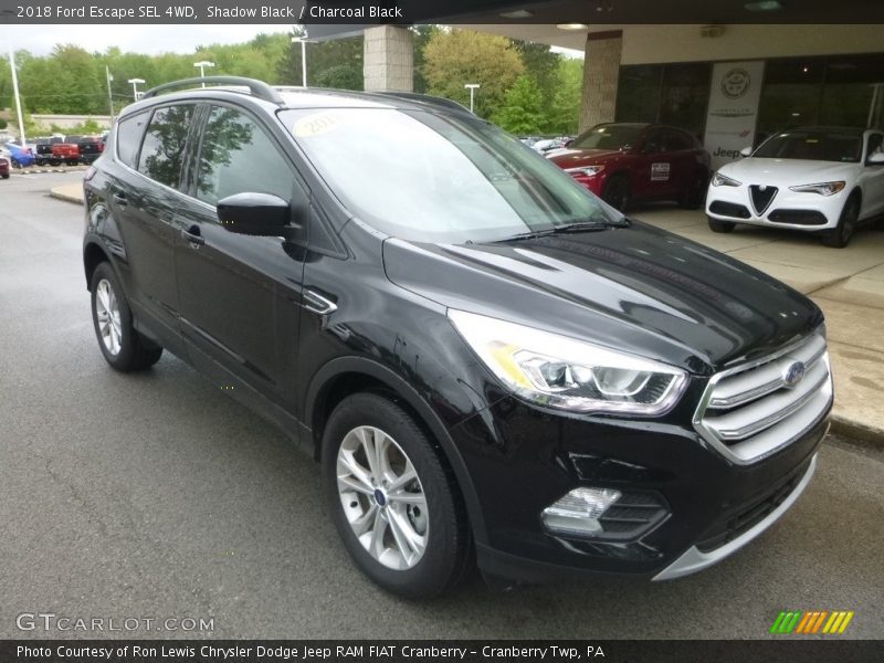 Shadow Black / Charcoal Black 2018 Ford Escape SEL 4WD