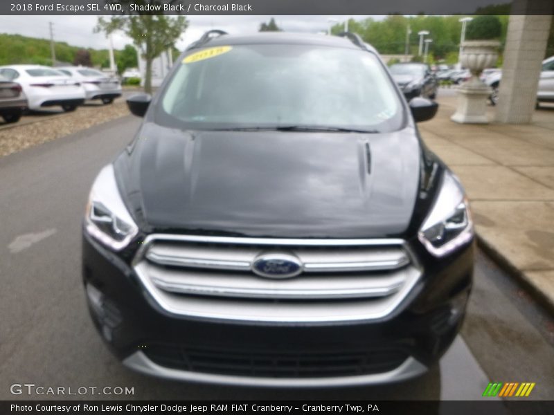 Shadow Black / Charcoal Black 2018 Ford Escape SEL 4WD