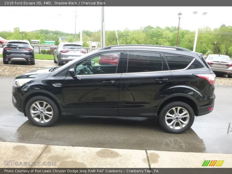 Shadow Black / Charcoal Black 2018 Ford Escape SEL 4WD
