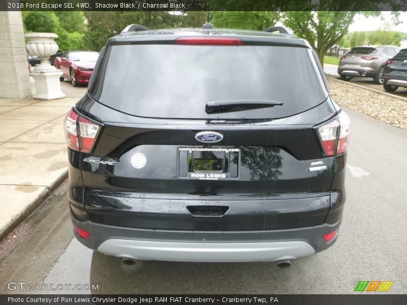 Shadow Black / Charcoal Black 2018 Ford Escape SEL 4WD