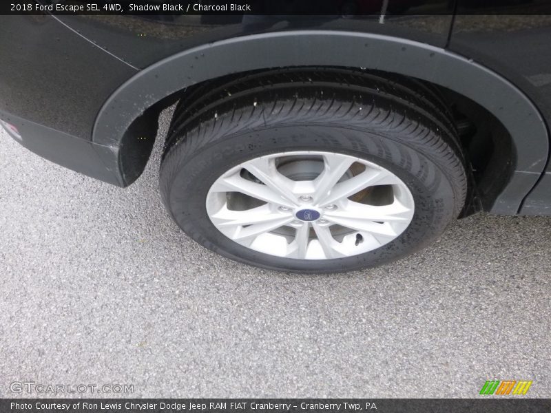 Shadow Black / Charcoal Black 2018 Ford Escape SEL 4WD