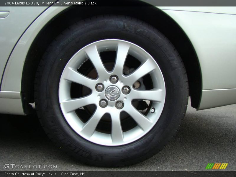 Millennium Silver Metallic / Black 2004 Lexus ES 330