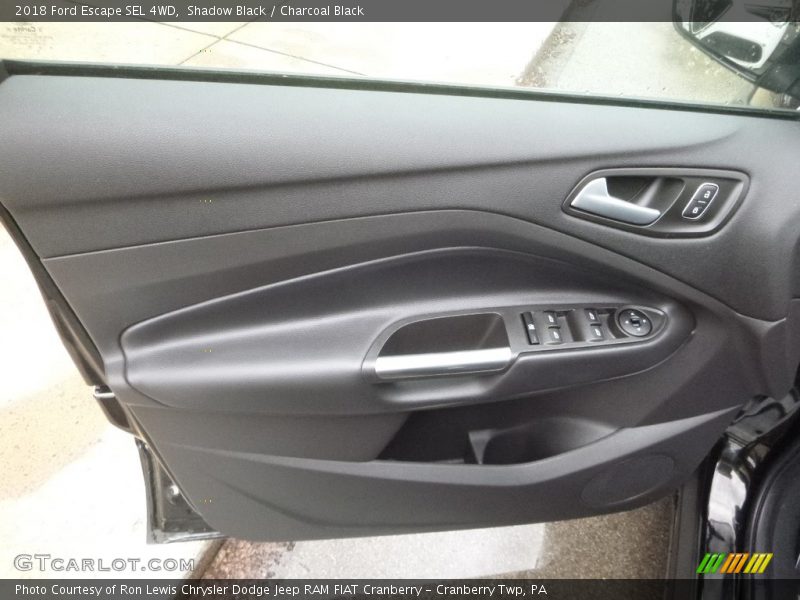 Shadow Black / Charcoal Black 2018 Ford Escape SEL 4WD