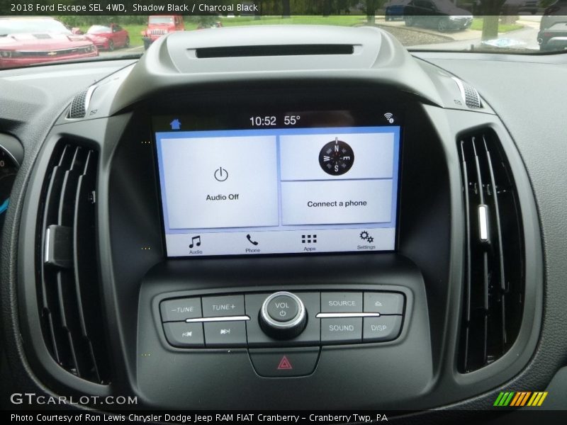 Shadow Black / Charcoal Black 2018 Ford Escape SEL 4WD
