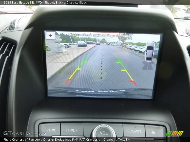 Shadow Black / Charcoal Black 2018 Ford Escape SEL 4WD