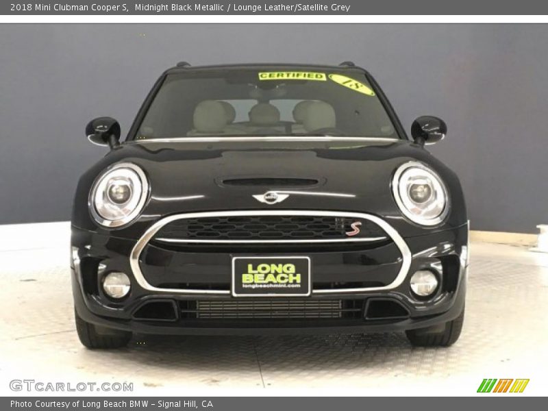 Midnight Black Metallic / Lounge Leather/Satellite Grey 2018 Mini Clubman Cooper S