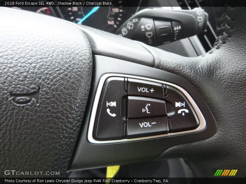 Shadow Black / Charcoal Black 2018 Ford Escape SEL 4WD
