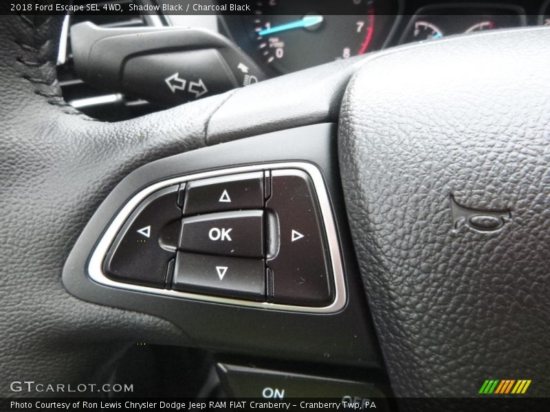 Shadow Black / Charcoal Black 2018 Ford Escape SEL 4WD