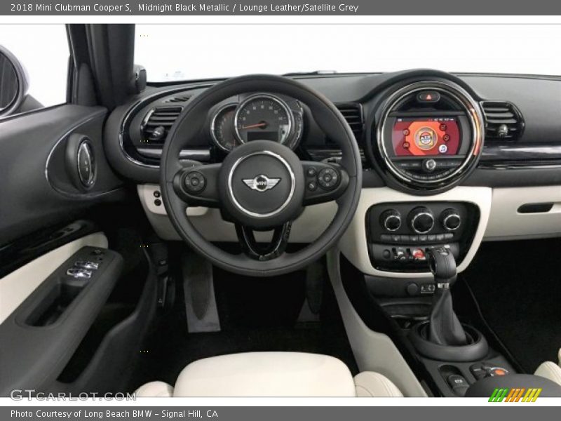 Midnight Black Metallic / Lounge Leather/Satellite Grey 2018 Mini Clubman Cooper S