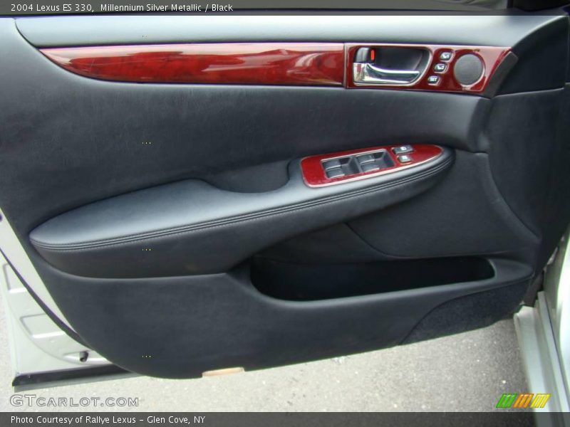 Millennium Silver Metallic / Black 2004 Lexus ES 330