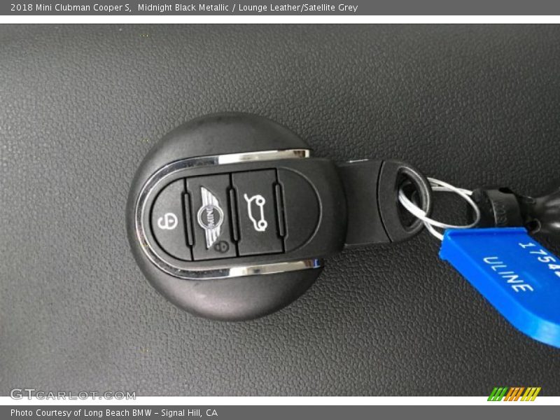Midnight Black Metallic / Lounge Leather/Satellite Grey 2018 Mini Clubman Cooper S