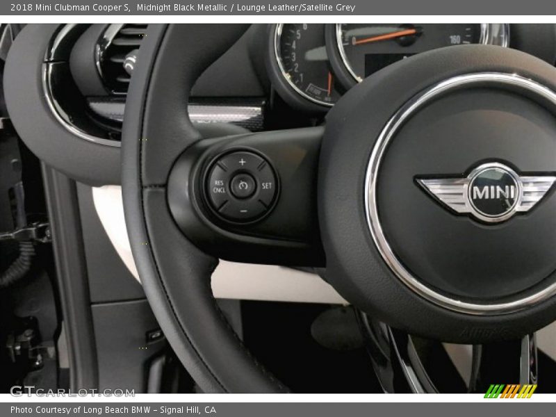 Midnight Black Metallic / Lounge Leather/Satellite Grey 2018 Mini Clubman Cooper S