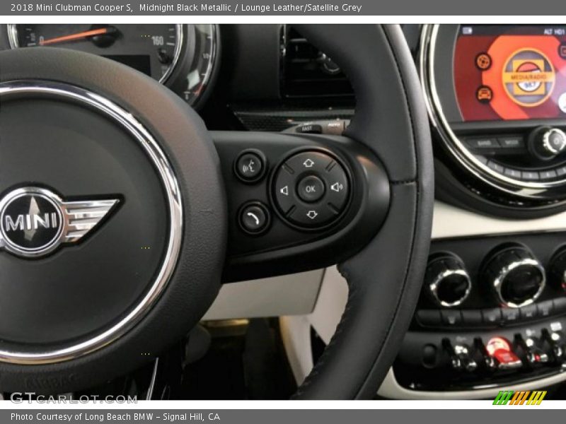 Midnight Black Metallic / Lounge Leather/Satellite Grey 2018 Mini Clubman Cooper S