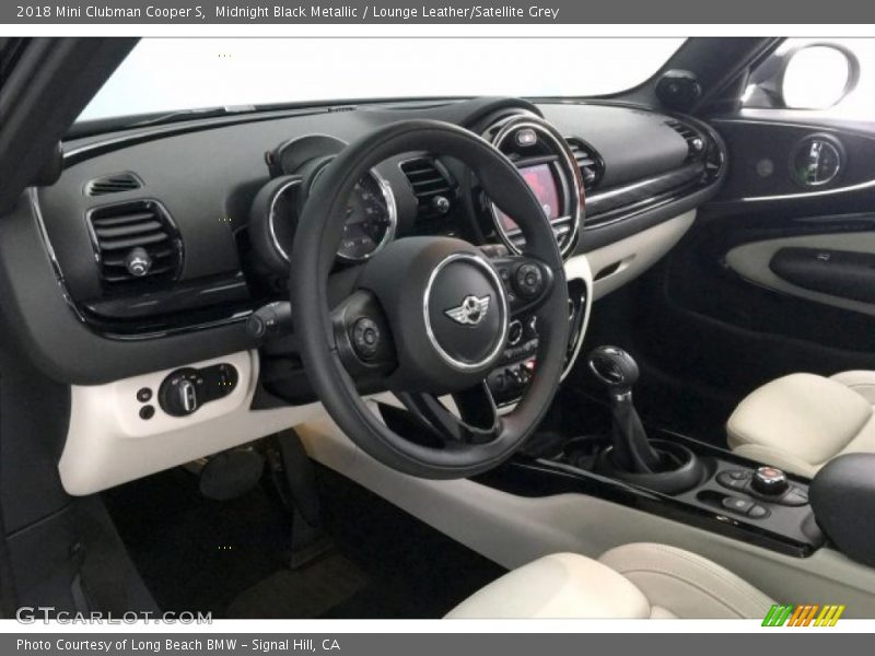 Midnight Black Metallic / Lounge Leather/Satellite Grey 2018 Mini Clubman Cooper S