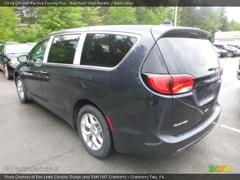 Maximum Steel Metallic / Black/Alloy 2019 Chrysler Pacifica Touring Plus