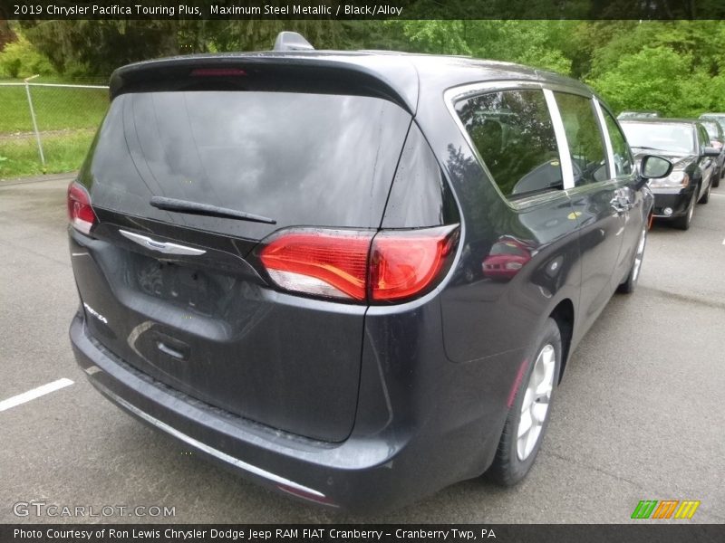 Maximum Steel Metallic / Black/Alloy 2019 Chrysler Pacifica Touring Plus