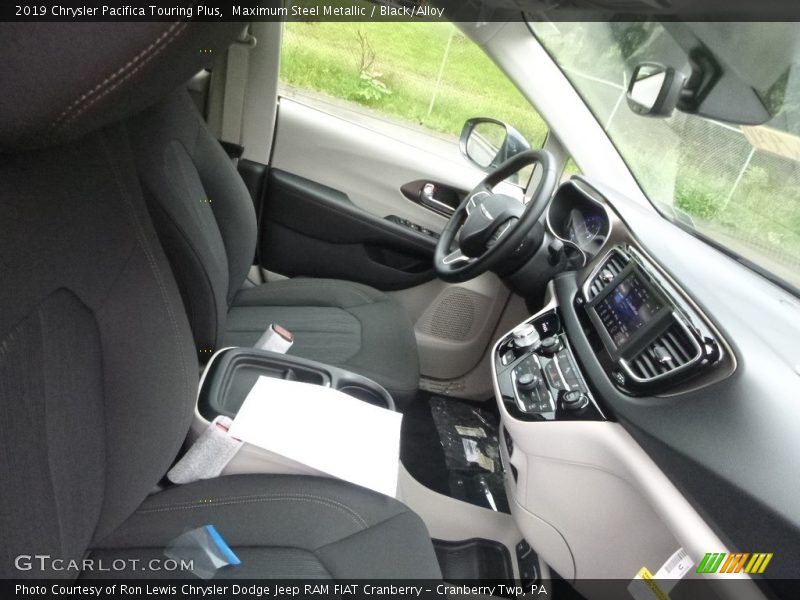 Maximum Steel Metallic / Black/Alloy 2019 Chrysler Pacifica Touring Plus
