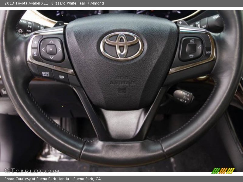 Blizzard White Pearl / Almond 2013 Toyota Avalon XLE
