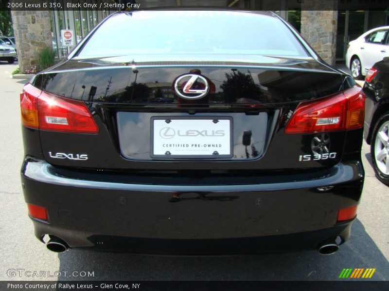 Black Onyx / Sterling Gray 2006 Lexus IS 350