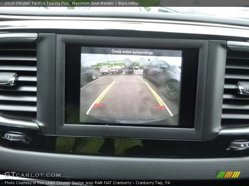 Maximum Steel Metallic / Black/Alloy 2019 Chrysler Pacifica Touring Plus