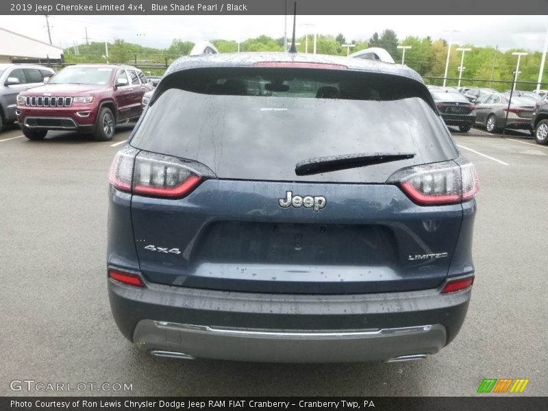Blue Shade Pearl / Black 2019 Jeep Cherokee Limited 4x4