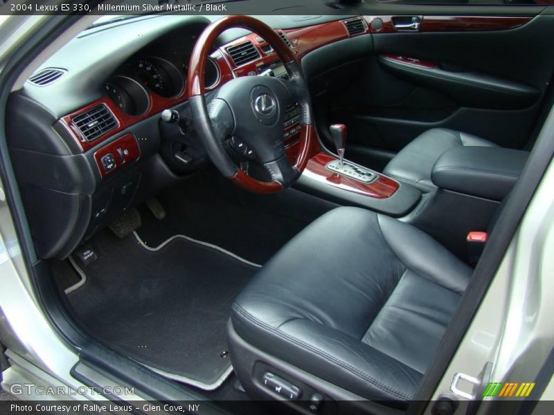 Millennium Silver Metallic / Black 2004 Lexus ES 330