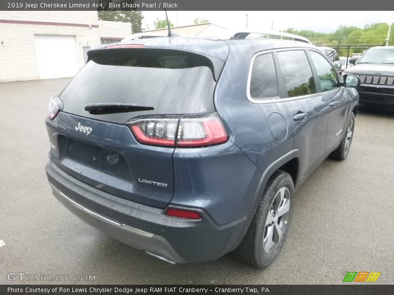 Blue Shade Pearl / Black 2019 Jeep Cherokee Limited 4x4