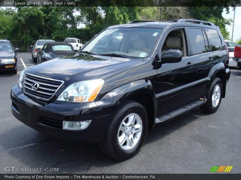 Black Onyx / Ivory 2007 Lexus GX 470