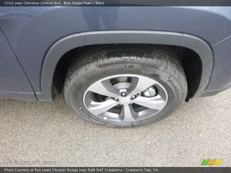 Blue Shade Pearl / Black 2019 Jeep Cherokee Limited 4x4