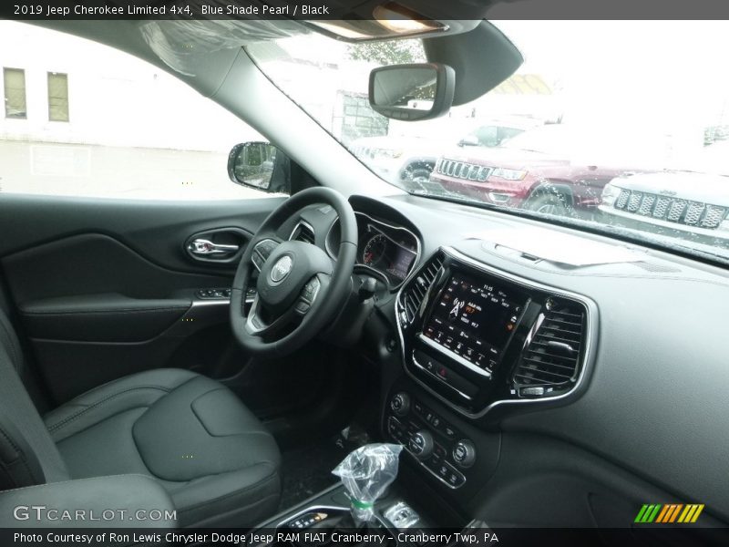 Blue Shade Pearl / Black 2019 Jeep Cherokee Limited 4x4