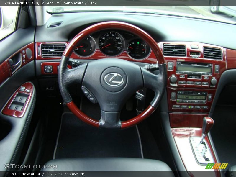 Millennium Silver Metallic / Black 2004 Lexus ES 330
