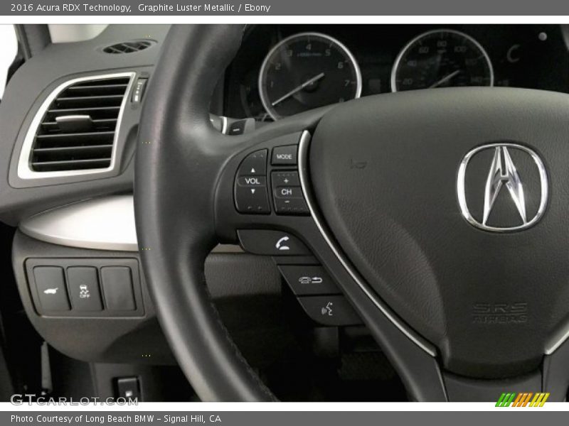 Graphite Luster Metallic / Ebony 2016 Acura RDX Technology